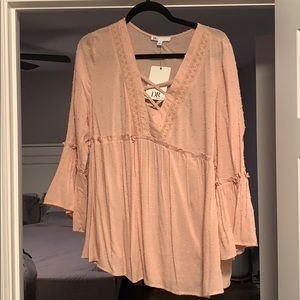 Daniel Rainn Pink Blouse